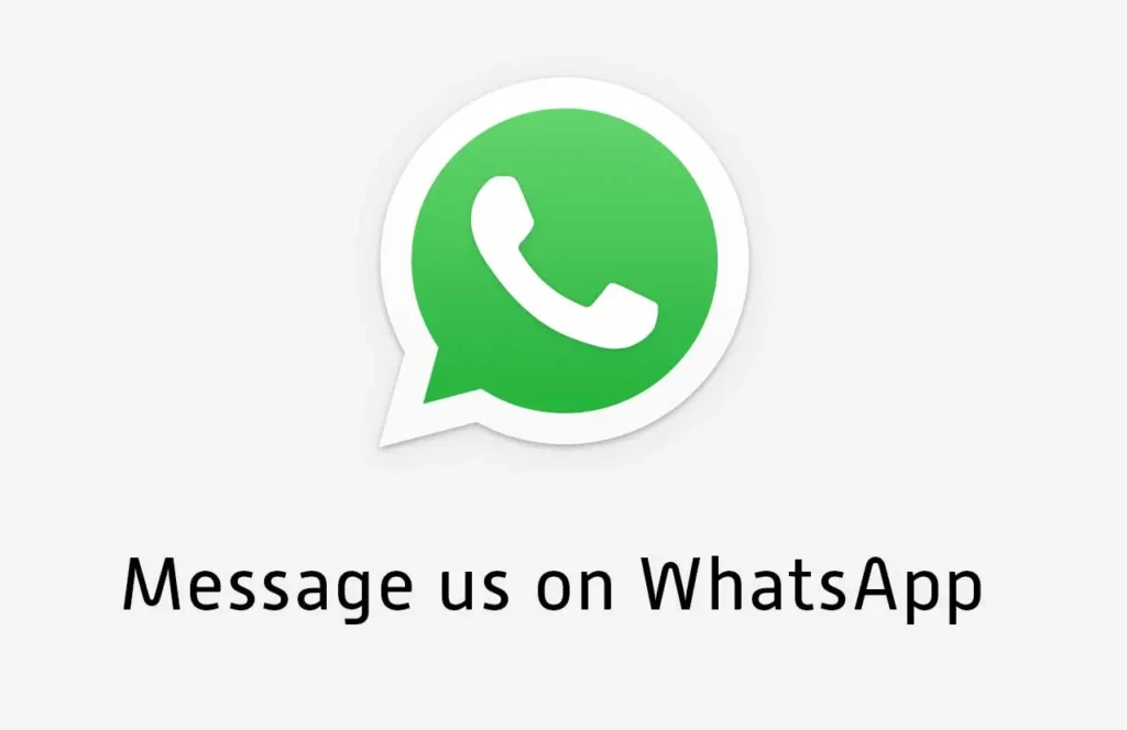 Hier klicken, um WhatsApp-Nachricht zu schreiben